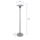 Stufa da Esterno Fungo Riscaldante Elettrico 1500W Impermeabile in Alluminio 200 cm 