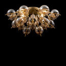 Plafoniera Modern in Metallo Bolla Ottone