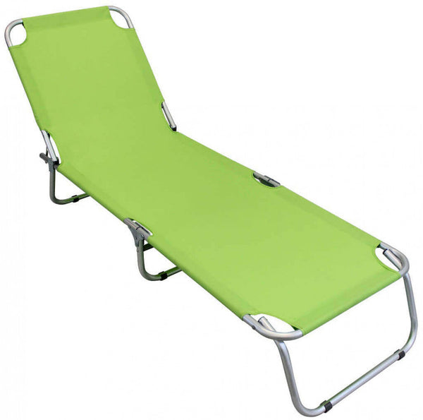 prezzo Lettino Prendisole da Giardino 187x58x24h cm in Alluminio Vari Colori