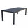 Tavolo Allungabile Houston 160/240x100x74 h cm in Alluminio Antracite