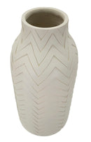 Vaso Winter Ø29x60 cm in Mgo Crema      