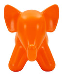 Sgabello Elephant Arancione 86x46x56 cm in Polietilene Arancione      