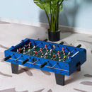 Mini Calcio Balilla da Tavolo in Legno MDF 69x37x24 cm 