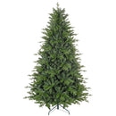Albero di Natale 210 cm 2445 Rami Design a Carniera con Base in Metallo Verde      