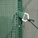 Serra da Giardino 214x143x195 cm con 2 Ripiani Portavasi Verde
