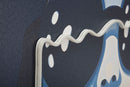 Stampa con LED su Tela Cecille 80x4x120 cm in Tela e Plastica e MDF Multicolor      