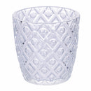 Set 6 Bicchieri Acqua in Vetro 300 ml Villa d'Este Home Tivoli Geometrie Clear
