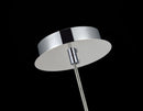 Lampada pendente Pendant in Metallo Fermi Nickel