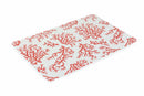 Set 6 Tovagliette 45x30 cm in Plastica Villa d'Este Home Tivoli Coral Vari Colori