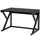 Scaffale da Scrivania Multiuso 2 Ripiani 54x35x35 cm per Stampante Ufficio in MDF Nero