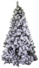 Albero di Natale Artificiale innevato Gennargentu Verde Varie Misure
