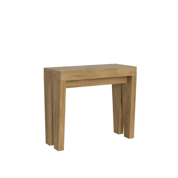 Consolle Allungabile 90-300x42x77 cm in Nobilitato Marrone online