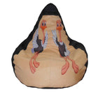 Poltrona a Sacco Pouf in Poliestere Design Struzzi Avalli      