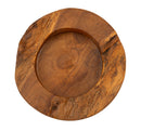 Svuotatasche Erusi Plus Ø21x6 cm in Teak Riciclato      