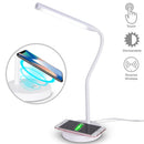 Lampada Scrivania Touch con Caricatore QI Wireless Charger Luce LED Dimmerabile