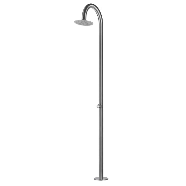 prezzo Doccia da Giardino Solo Acqua Fredda in Acciaio Inox Sined Palau Satinato