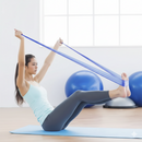 Banda Elastica di Resistenza per Fitness Yoga Pilates Blu