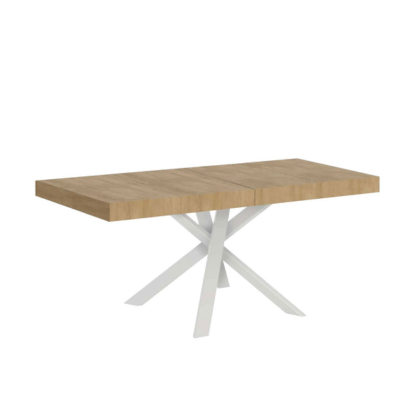 Tavolo Allungabile 90/194x90x77 cm Clerk Premium Quercia Natura online