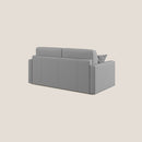 Divano Letto 2 Posti 166x92x96 cm in Tessuto Grigio