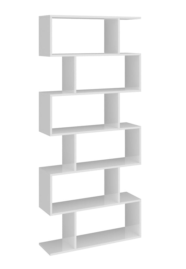 prezzo Libreria Moderana 80x24,6x191,8 cm Calli Bianco Lucido