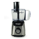 Robot da Cucina Multifunzione 1250ml 600W 2 Velocità + Pulse Kooper in Acciaio
