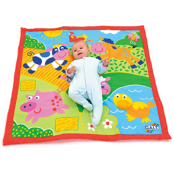 online Tappeto Quadrato per Bambini 6 Attività 100cm Galt Fattoria