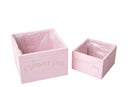 Set 4 Cubi 19 14 cm Legno 