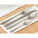 Set Servizio 16 Posate 4 Persone con Forchette Cucchiai Coltelli in Acciaio Inox      