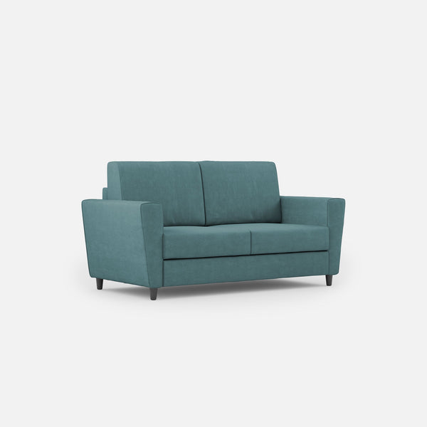 acquista Divano 2 Posti 152x85x85 cm Yasel in Tessuto Petrolio