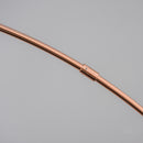 Lampada da Terra ad Arco con Paralume E27 in Acciaio e Marmo  Rame