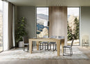 Tavolo Allungabile 200/304x90x77 cm Spimbo Quercia Natura  