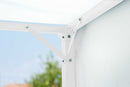 Pergola da Giardino in Ferro 3,5X2,5m Vorghini Chains Bianca