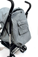 Passeggino Leggero per Bambini Pieghevole con Borsa Nemo Grigio e Crema