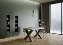 Tavolo 130x90x77 cm Traffic Fix Bianco Frassino