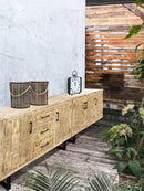 Mobile Benson 135x45x83 h cm in Legno Marrone