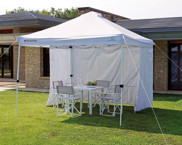 acquista Gazebo Pieghevole da Giardino in Ferro 3x3m Bianco