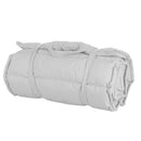 Cuscino Outdoor Imbottito Idrorepellente per Lettino da Esterno 60x180 cm in Poliestere e Policotone Grigio      