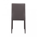 Sedia Cammie 41x50x91 h cm in Similpelle Marrone