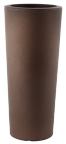 Vaso Ø55x145 cm in Polietilene Schio Cono 145 Bronzo