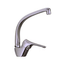 Rubinetto Cucina Miscelatore Monocomando Lavello Girevole in Ottone Paini Cromato Satinato