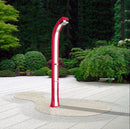 Doccia da Giardino Miscelatore e Lavapiedi Arkema Spring Plus Fascia Inox Ruby