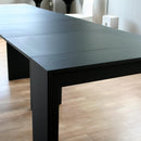 Consolle Allungabile in Legno H78x42x110\/302cm Itamoby Arcobaleno Bianco Opaco Classica