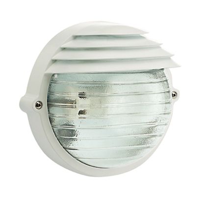 Lampada Applique Tonda Grande Colore Bianco per Esterno Linea Palpebra Sovil online