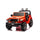 Macchina Elettrica per Bambini Jeep Wrangler Rubicon 12V con Telecomando Arancione