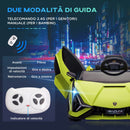 Macchina Elettrica per Bambini 12V con Licenza Lamborghini Sian FKP 37 Verde