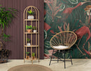 Sedia Panama Grid con Cuscino 72x56,5x88 cm in Ferro e Poliestere