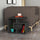 Tavolino da salotto 54x40x45 cm Labirent antracite