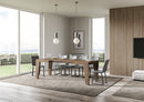 Tavolo Allungabile 130-234x90x77 cm Naxy Noce