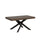 Tavolo Allungabile 160-420x90x77 cm Volantis Noce