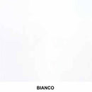 Mobile Lavatoio in Ceramica 1 Anta con Strofinatoio in Legno Massello 45x50x86A cm Bianco Opaco
